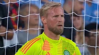 Kasper Schmeichel vs Manchester City  Debut for Celtic FC  23072024 [upl. by Torray]