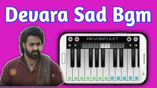 Devara Sad Bgm Piano Tutorial  Anirudh Ravichandran  Jays Piano [upl. by Aihseuqal]