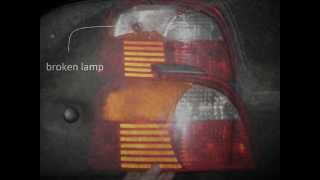 How to replace rear light Avensis I 1998 sedan T22 [upl. by Eadahc]