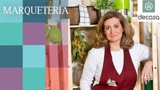 Hacer a la marquetería Tutorial  Reciclarte [upl. by Aehta]