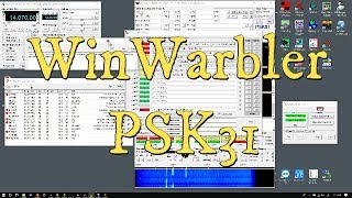 DXLab Suite WinWarbler PSK31 Macros Configuration and QSO [upl. by Garlanda977]