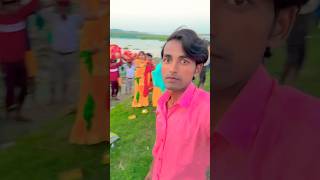 Malaya Aju Ghat Par Dawda leke aavde viralvideo trending song bhojhpuri shorts short [upl. by Aelanej111]