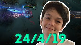 16 yo Pro Player Drow Ranger  DOTA 2 [upl. by Gasparo]