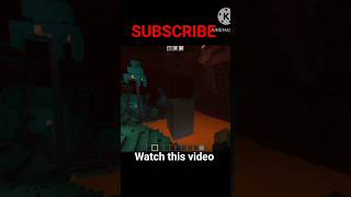 minecraft but I trapped in nether bedrock cage minecraft viral shortsfeed shorts gaming [upl. by Anhavas435]