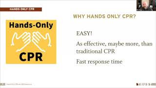 Hands Only CPR and AED Essentials [upl. by Enattirb]