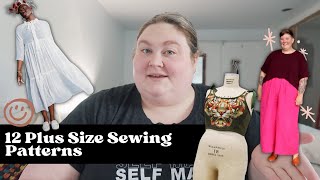 Plus Size Sewing Patterns That Are Actually CUTE Including 5 FREE Patterns [upl. by Elatnahc]