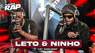 Leto feat Ninho  187 mesures PlanèteRap [upl. by Ahsinrat]