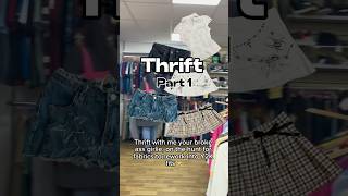 Thrift with me Easy thrift flip and remake ideas to sew Y2K fits thriftflip thrift thriftwithme [upl. by Husch597]