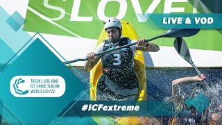 2022 ICF CanoeKayak Slalom World Cup Ljubljana Slovenia  Extreme Heats [upl. by Brabazon]