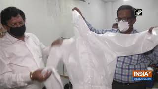 Ludhiana textile industry prepares PPE suits for cops health workers amid COVID19 outbreak [upl. by Wilow]