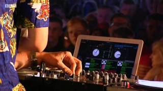 DJ F Block on the BBC Introducing Stage live at Glastonbury 2011 [upl. by Eytteb270]