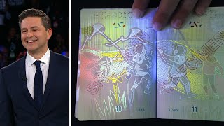 Poilievre slams Trudeau government on new passport design  Conservative policy convention [upl. by Enaxor586]