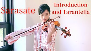 P Sarasate  Introduction and Trantella  Violin  alisa t [upl. by Jedediah]