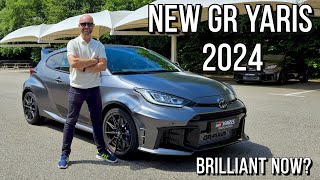 NEW TOYOTA GR YARIS 2024  MORE THAN BRILLIANT NOW  ROAD amp TRACK REVIEW [upl. by Gill]