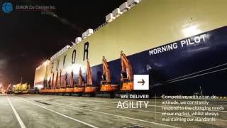 EUKOR Car Carriers with BGM Official Video [upl. by Nnylav]