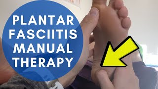 Plantar Fasciitis Manual Therapy Techniques [upl. by Sarine]