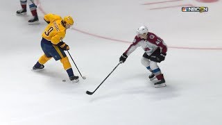 Filip Forsberg uses unreal move to score on Avalanche [upl. by Burton]