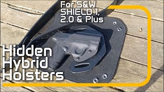 Hidden Hybrid Holsters for SampW Shield [upl. by Ajnos]