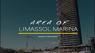 Area of Limassol Marina DJI Air 2S and Panasonic FZ2000 [upl. by Breeze]