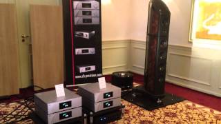 Wilson Benesch The Cardinal CH Precision A1 Power Amps C1  D1 at Munich 2013 [upl. by Olegnad]