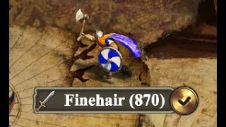 Age of Empires II Finehair Speedrun 15048 Longboat Strat [upl. by Selmore]