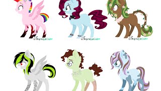 Speedpainting adoptables  set 1 [upl. by Sauer827]