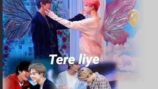 vmintere liye hindi mix song ❤️❤️ requested taejimin hindi fmv❤️❤️ [upl. by Celeski]