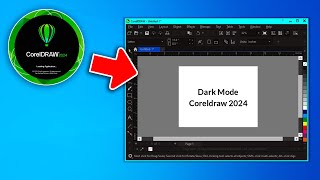 How to Enable Dark Mode in CorelDraw 2024 [upl. by Christmann888]