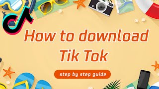 How to download and install TikTok on your Android devices [upl. by Kciderf674]