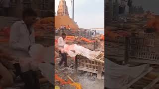 Manikarnika ghat Kashi ancienttemple travel ranchitouristplace ranchitourism Chikulifevlogs [upl. by Anastice]