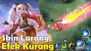 Skin Larang Efek Kurang  Review Skin Layla Collector mobile legends [upl. by Ttennaj]