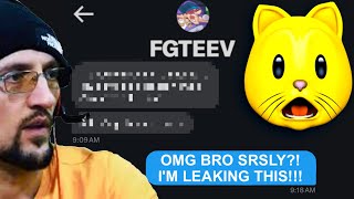 I EXPOSED FGTEEV IN 4K WITH LEAKED DMS [upl. by Armyn]