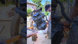 making homemade RC car  bike engine 🚗 shots project experiment sujanexperiment [upl. by Singband]