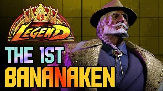 SF6 ♦ THE LEGEND RANK IS HERE and BANANAKEN is the 1st [upl. by Llehcnom]