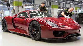 Porsche 918 Spyder Production [upl. by Innoc144]