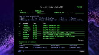 IBMi AS400 LookupLT Built in Function in RPGLE [upl. by Onitsuaf]