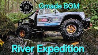 Gmade BOM River Expedition rc crawler 4x4 off road 110 scale fusion pro 1800 [upl. by Winou]