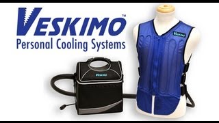 Personal Microclimate Body Cooling Vest  Veskimo Personal Cooling Systems [upl. by Dorisa]