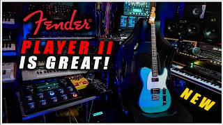 The NEW FENDER PLAYER II is AWESOME Made in Mexico  English Review [upl. by Evette]