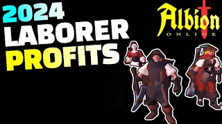 Albion Online Laborer And Journal Profits 2024 Advanced Island Tips And Tricks [upl. by Ahsilat]