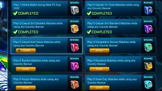 ALL FREE WORLD CUP ITEMS ON ROCKET LEAGUE [upl. by Rehteh]