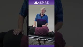 Lumbar Locking Positioning Flexion vs Extension physicaltherapy manualtherapy physicaltherapist [upl. by Nohsyt]