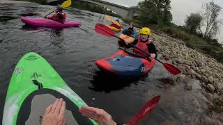 Kayak river practice [upl. by Acinet]