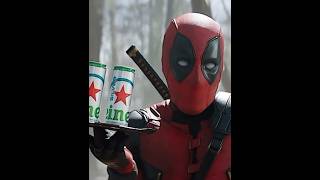 Deadpool and Wolverine Heineken Add 😂 deadpoolandwolverinetrailer deadpool3 heineken [upl. by Anallij]