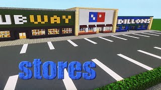 SubwayDominosDillons build in Minecraft tour [upl. by Roach]