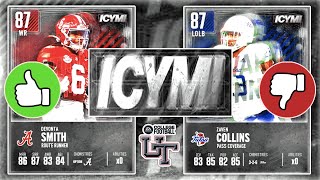 NEW ICYMI CARDS IN COLLEGE FOOTBALL 25 ULTIMATE TEAM WHICH PLAYERS ARE WORTH BUYING [upl. by Llerrit]