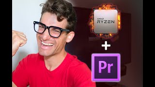 Faster Export Times Out of Premiere Pro with Ryzen and HEVC Hardware Encoding  Decoding [upl. by Bink]