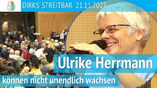 Ulrike Herrmann  Debatte zum Kapitalismus – quotwir können nicht unendlich wachsenquot [upl. by Nisen933]