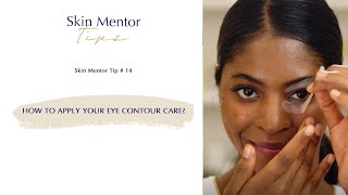 How to apply eyes contour care treatments [upl. by Sibylle]