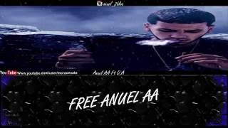 Ojos De Angel Letra  Anuel AA Ft OA Free Anuel [upl. by Ardnazil]